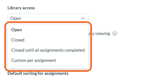 Enabling Custom per Assignment Mode