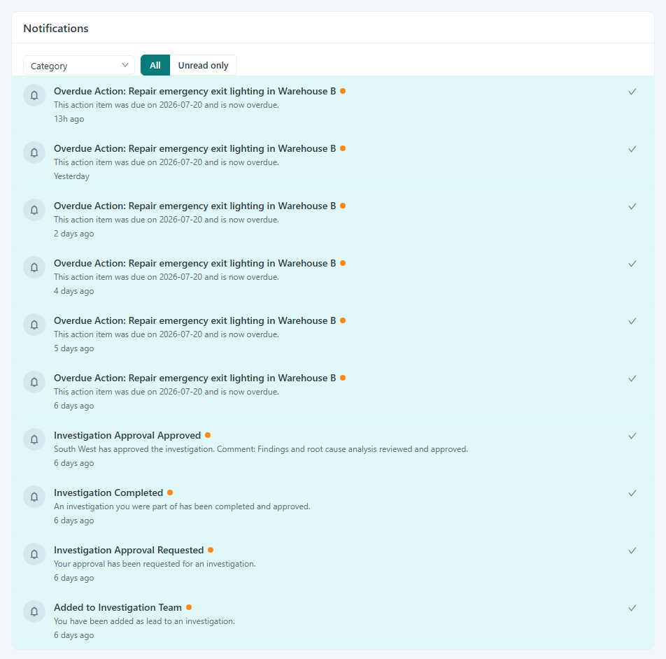 Filter the notifications you see