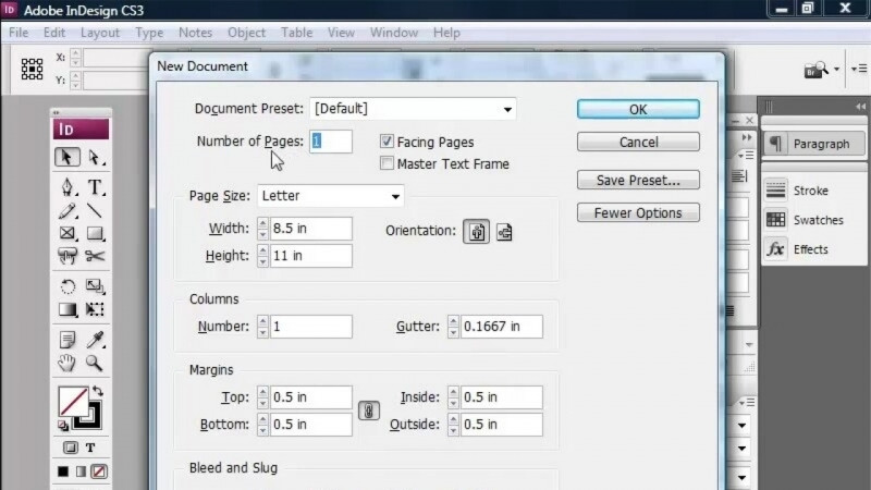 InDesign CS3 Introduction