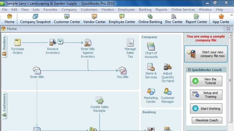 QuickBooks 2010 Introduction