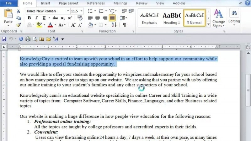 Word 2010 الميزات الجديدة