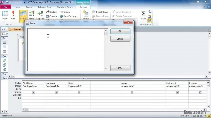 Access 2010 المستوى المتقدم