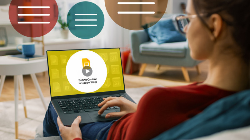 Modifier du contenu dans Google Slides