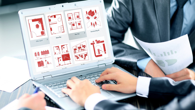 Visio Computer Room Floor Plan Template Floor Roma
