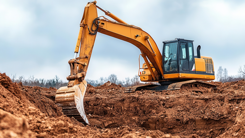 Seguridad con excavadoras: operación y señalización para excavadoras