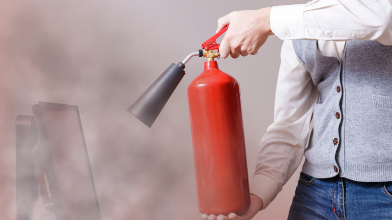 Using Fire Extinguishers in Office Environments