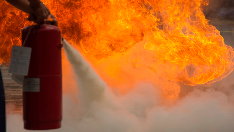 Using Fire Extinguishers in Industrial Environments