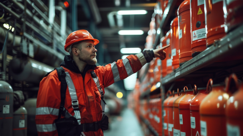 Compressed Gas Cylinders in Industrial Environments