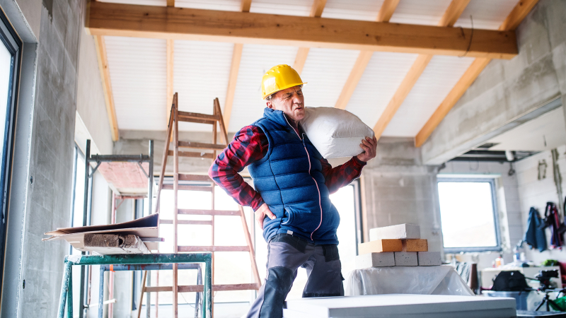 Back Safety in Construction Environments